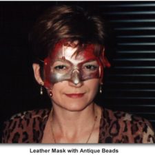 Leather mask